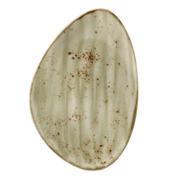 Steelite Craft Green Oval Plate 14.6&quot; / 37cm