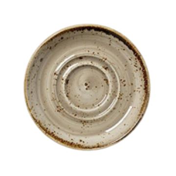 Steelite Craft Porcini Double Well Saucer 4.6&quot; / 11.5cm