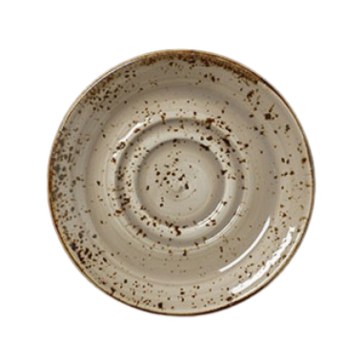 Steelite Craft Porcini Double Well Saucer 5.75&quot; / 14.5cm