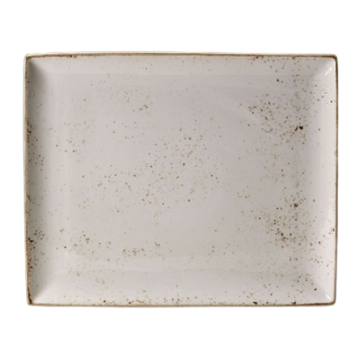 Steelite Craft White Rectangle Two Plate 33 x 27cm (Pack 6)