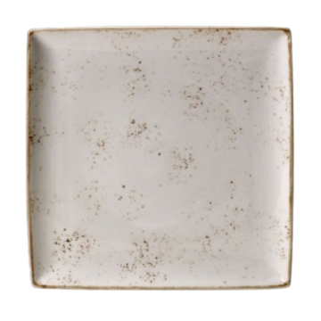Steelite Craft White Sqaure One Plate 27 x 27cm (Pack 6)