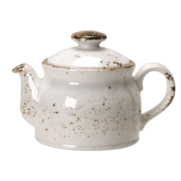 Steelite Craft White Club Teapot 15oz / 42.5cl