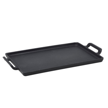 GenWare Cast Iron Rectangular Platter 25 x 15.5cm