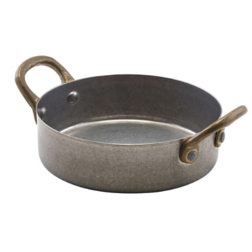 GenWare Vintage Steel Mini Casserole Dish 12.25 x 3.5cm (Pack 6)