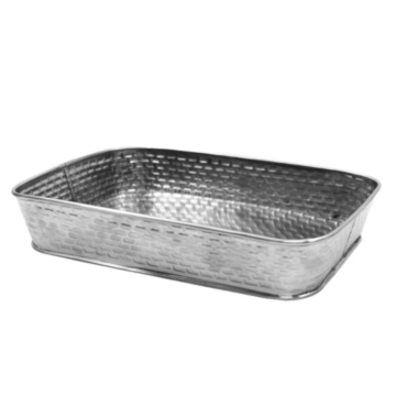 Brickhouse Stainless Steel Rectangular Platter 28x18.5x3cm