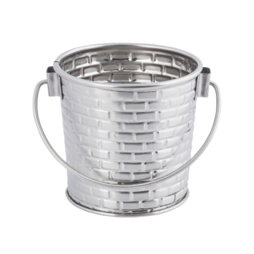 Brickhouse Stainless Steel Round Pail Serving Bucket 265ml / 9oz