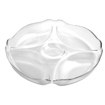 Patisserie Basic Divided Round Service Plate 30.2cm