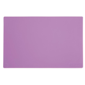 Chopping Board Low Density 12&quot; x 18&quot; x 0.5&quot; Allergen Purple