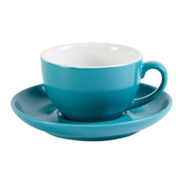 Evolve Teal Coffee/Tea Cup 200ml (Pack 6)