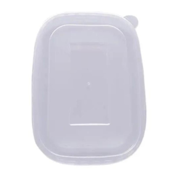Clear PP Lid for Rectangular Kraft Bowl (500/750/1000ml) (Pack 50)