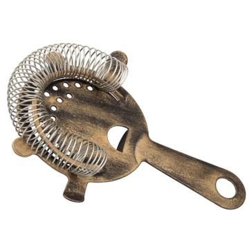 Vintage Copper Cocktail Strainer - 4 Prong (Pack 6)