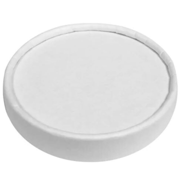Go-Chill Paper Lid for 8oz Ice Cream Tub (Pack 25)