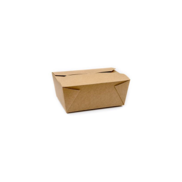 Kraft Food Carton No 4, 196 x 140 x 90mm 2800ml / 98oz (Pack 40)