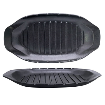 Cast Iron Effect Oval Skillet 42.5 x 22.5 x 4cm (Pack 4)