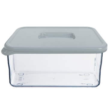 Beaufort San Rectangular Container with Grey Lid 1100ml