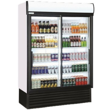 Staycold SD1360 Double Sliding Door Display Fridge