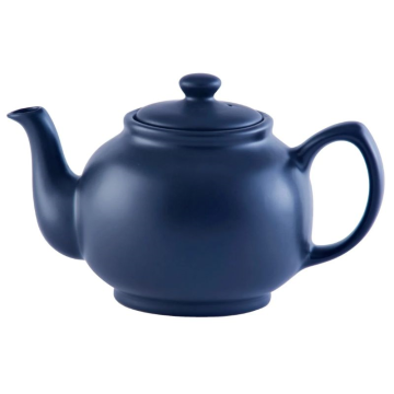 Price &amp; Kensington Matt Navy Glaze 6 Cup Teapot