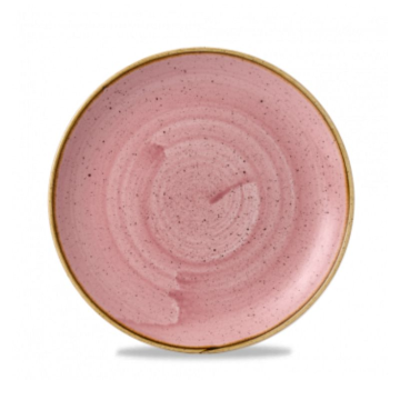 Churchil Stonecast Petal Pink Evolve Coupe Plate 8.67&quot; (Pack 12)