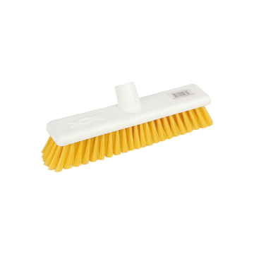 Abbey Hygiene Broom Head Soft 12&quot; Yellow