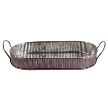 Combo/Serving Platter Antique Copper 35cm
