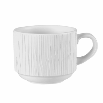 Churchill Bamboo Stacking Cup 8oz (Pack 12)