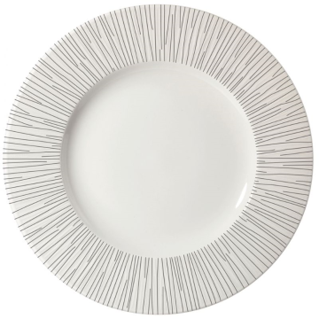 Churchill Bamboo Wide Rim Plate 10.75&quot; (Pack 12)