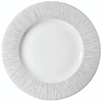 Churchill Bamboo Wide Rim Plate 11.88&quot; (Pack 12)