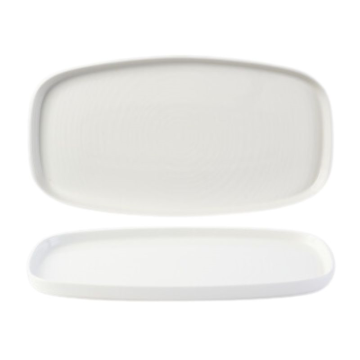 Churchill White Oblong Chefs Plates 11.63x5.88&quot; (Pack 6)
