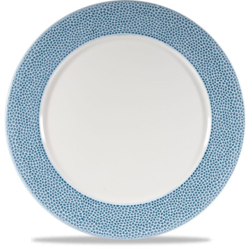 Churchill Isla Spinwash Ocean Blue Presentation Plate 12&quot; (Pack 12)