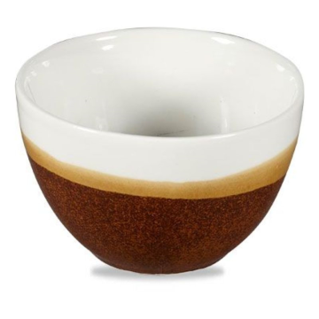 Churchill Monochrome Cinnamon Brown Profile Sugar 8oz (Pack 12)