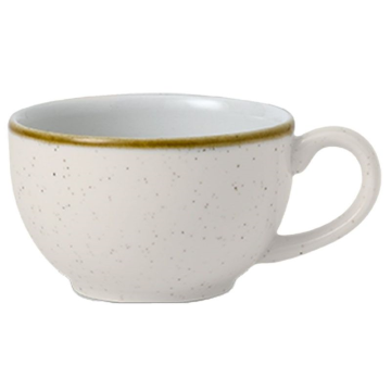 Churchill Stonecast Barley White Cappuccino Cup 6oz (Pack 12)