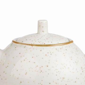 Churchill Stonecast Barley White Profile Replacement Lid 30oz (Pack 6)