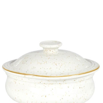 Churchill Stonecast Barley White Replacement Lid 5.88&quot; (Pack 6)