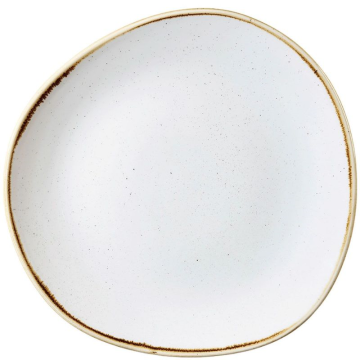 Churchill Stonecast Barley White Round Trace Plate 28.6cm (Pack 12)