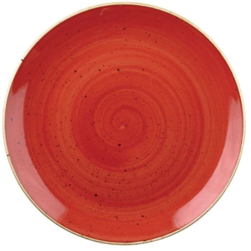 Churchill Stonecast Berry Red Evolve Coupe Bowl 7.25&quot; (Pack 12)