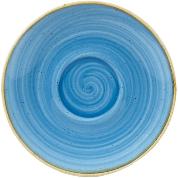 Churchill Stonecast Cornflower Blue Cappuccino Saucer 15.6cm (Pack 12)