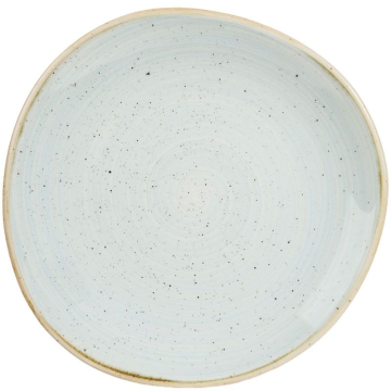 Churchill Stonecast Duck Egg Round Trace Plate 21cm (Pack 12)