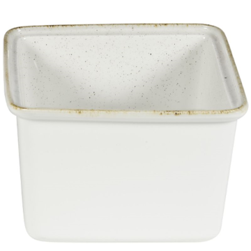 Churchill Stonecast Hints Barley White Small Casserole Dish 7x6.5x4.5&quot; (Pack 4)