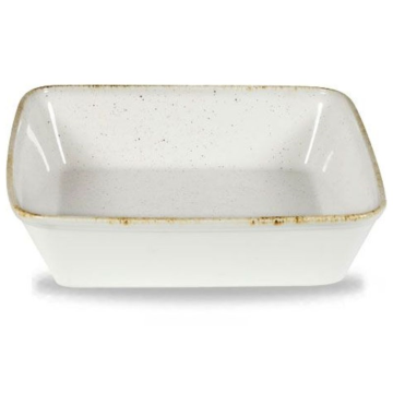 Churchill Stonecast Hints Barley White Square Baking Dish 10x10x2.5&quot; (Pack 6)