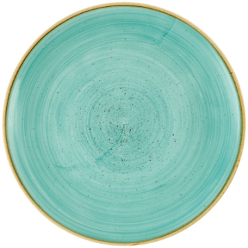 Churchill Stonecast Mint Evolve Coupe Plate 10.25&quot;