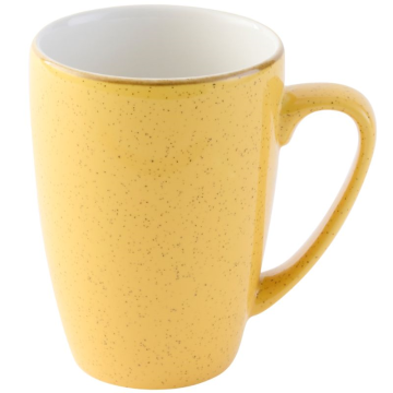 Churchill Stonecast Mustard Profile Mug 12oz