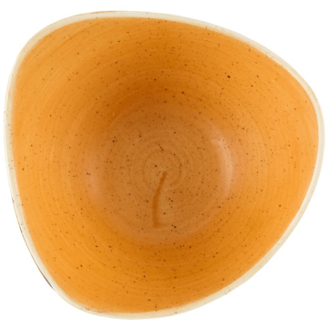 Churchill Stonecast Tangerine Lotus Bowl 6&quot; (Pack 12)