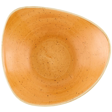 Churchill Stonecast Tangerine Lotus Bowl 9&quot; (Pack 12)