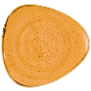 Churchill Stonecast Tangerine Lotus Plate 9&quot; (Pack 12)