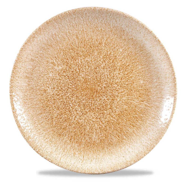 Churchill Raku Garnet Orange Evolve Coupe Plate 10.25&quot; (Pack 12)