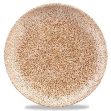 Churchill Raku Garnet Orange Evolve Coupe Plate 6.5&quot; (Pack 12)