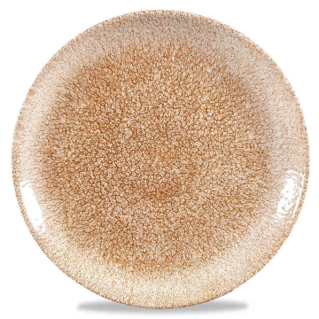 Churchill Raku Garnet Orange Evolve Coupe Plate 8.67&quot; (Pack 12)