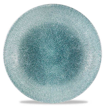 Churchill Raku Jade Green Evolve Coupe Plate 10.25&quot; (Pack 12)