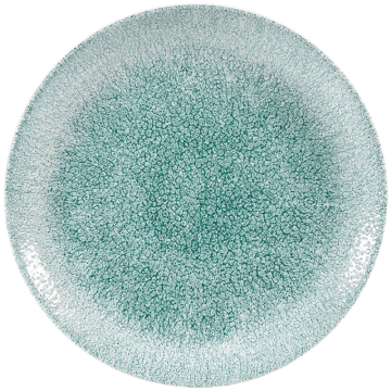 Churchill Raku Jade Green Evolve Coupe Plate 8.67&quot; (Pack 12)