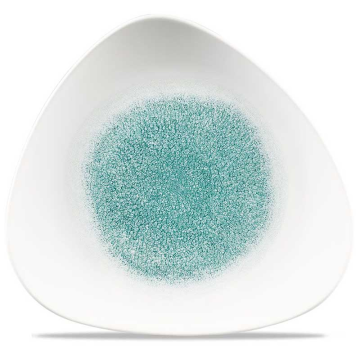 Churchill Raku Jade Green Lotus Plate 12&quot; (Pack 6)